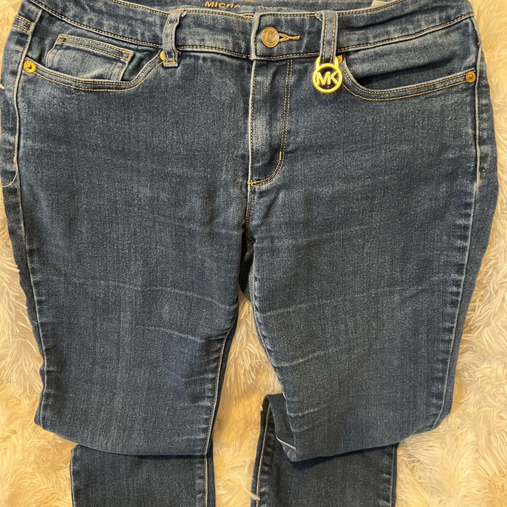 Michael Kors Dark Blue Skinny Jeans